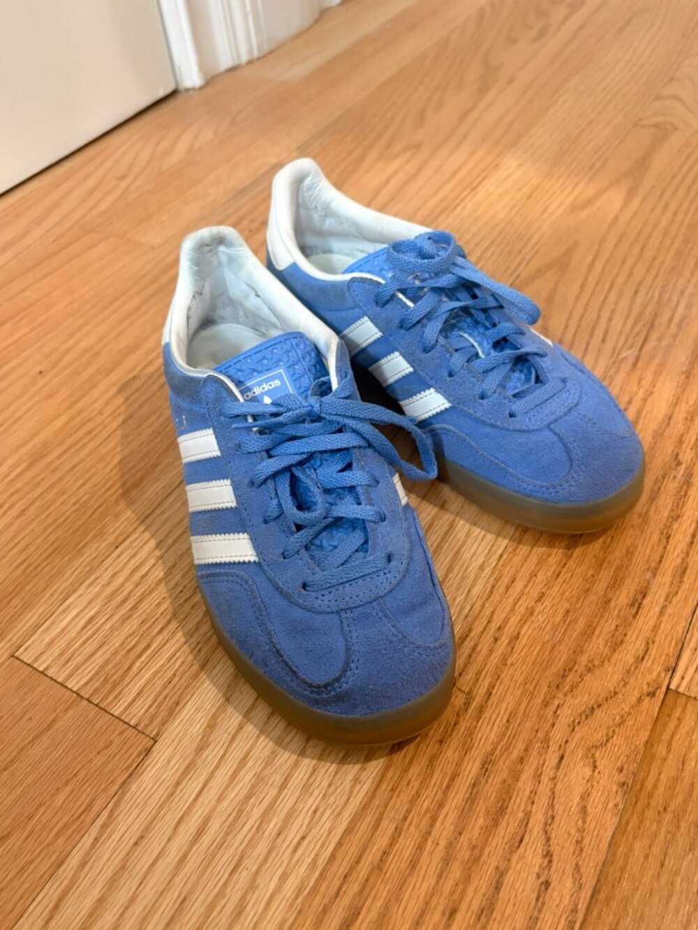 Adidas Gazelle Indoor Blue Fusion - Women's 6.5 / Men's 5.5